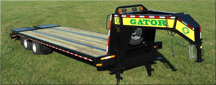 GOOSENECK TRAILER 30ft tandem dual - all heavy-duty equipment trailers special priced  Alleghany County,  North Carolina